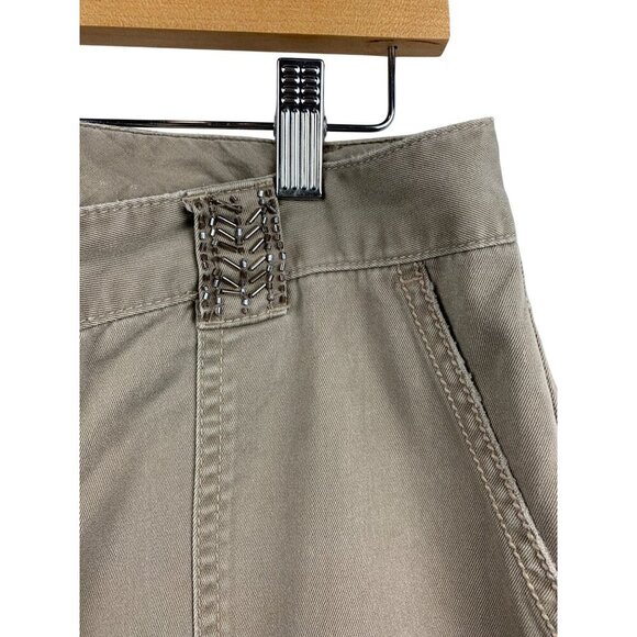 Old Navy Womens Low Waist Khaki Pants Size 4 - Picture 5 of 7